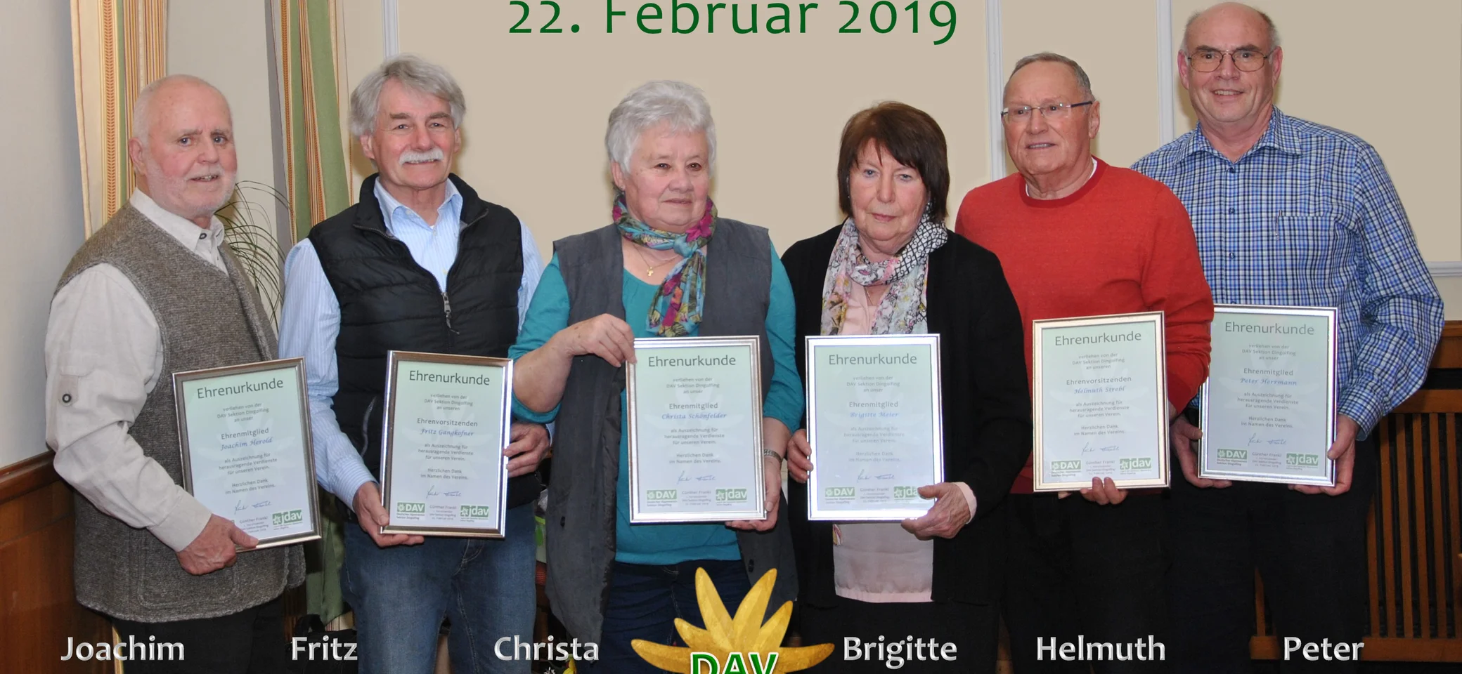 Ehrenmitglieder 2019 | © Ehrenmitglieder 2019