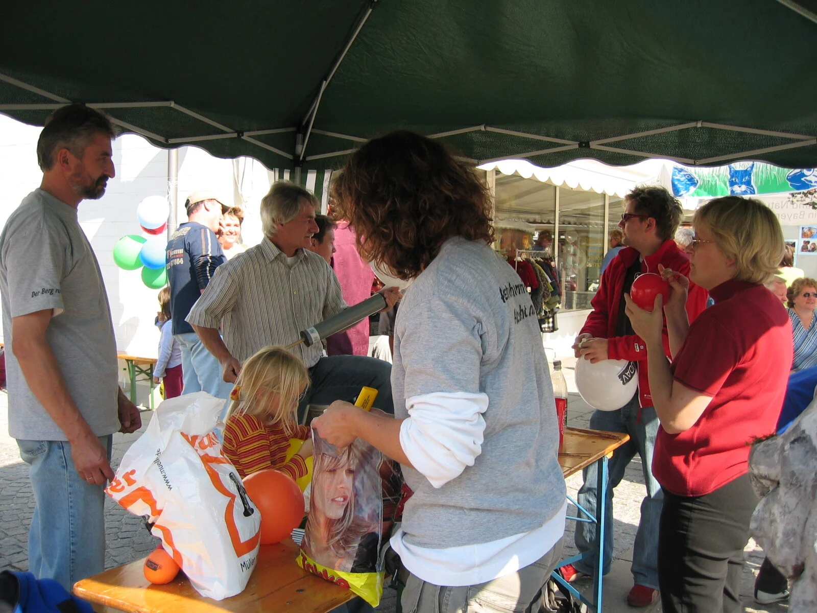 Unser Jugendverband präsentierte sich beim Ökomarkt in Landau | © Dambeck Michaela