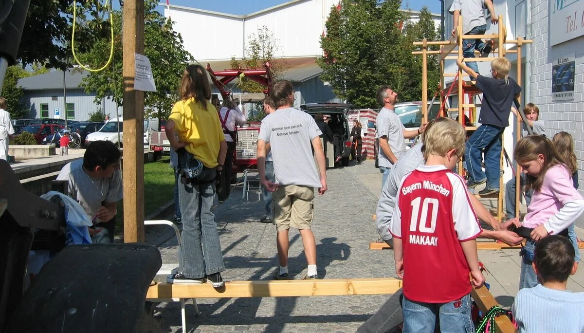 Unser Jugendverband präsentierte sich beim Ökomarkt in Landau | © Dambeck Michaela
