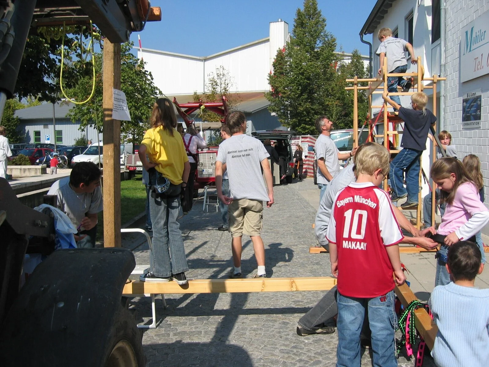 Unser Jugendverband präsentierte sich beim Ökomarkt in Landau | © Dambeck Michaela