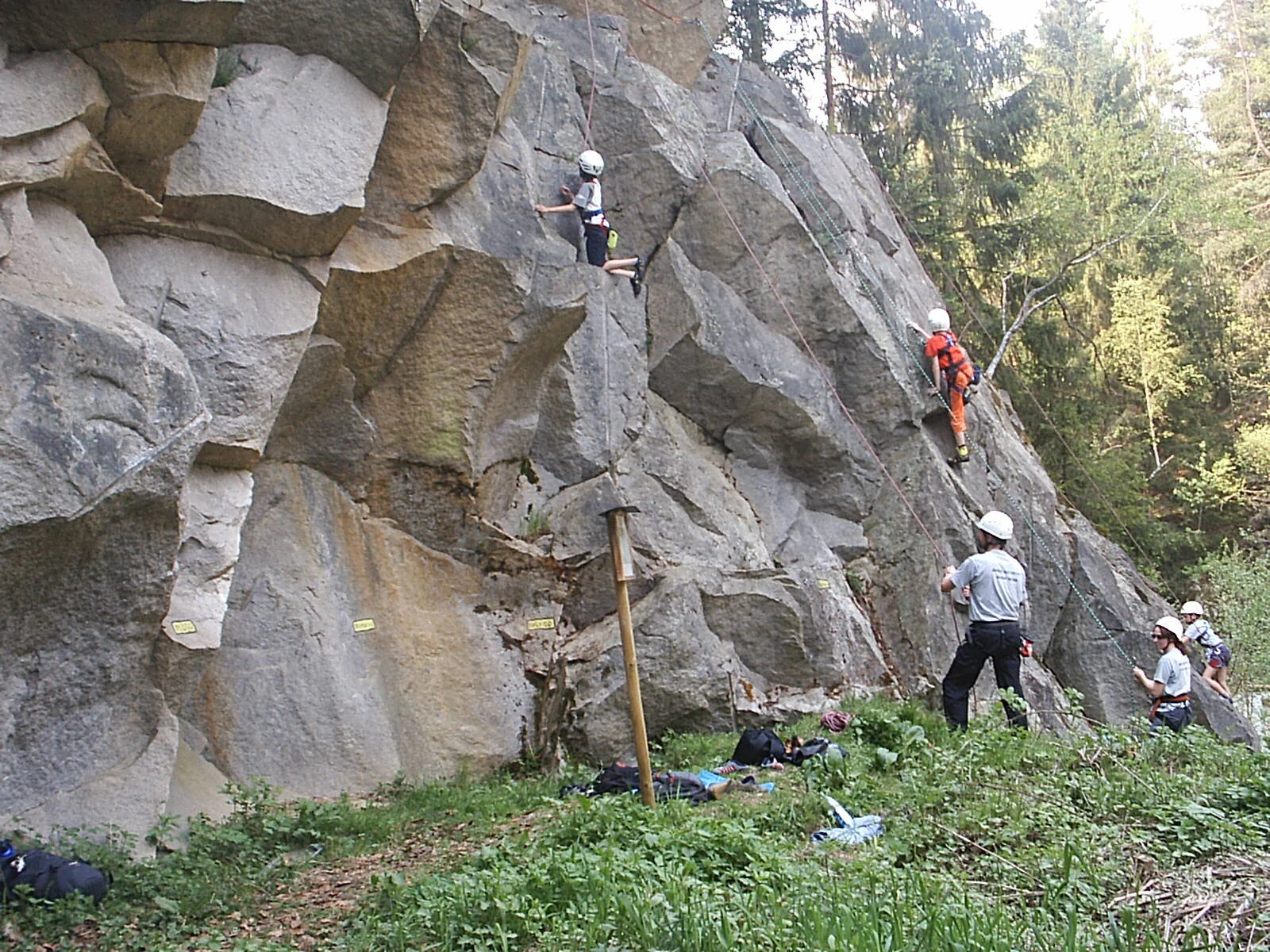 Klettergartenfahrten in den Klettergarten Metten | © Denk Alexander