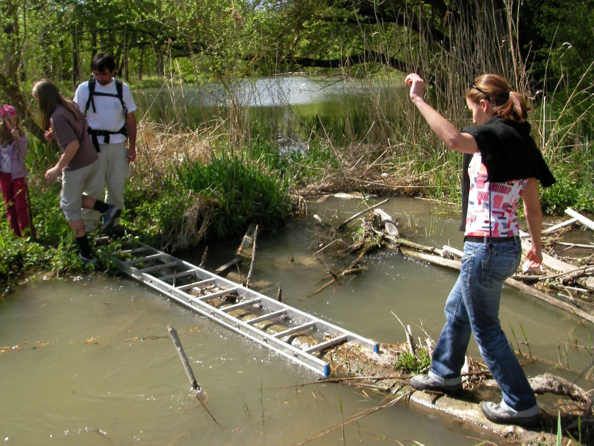 Abenteuerwanderung im Gottfriedinger Gries | © Widl Konrad