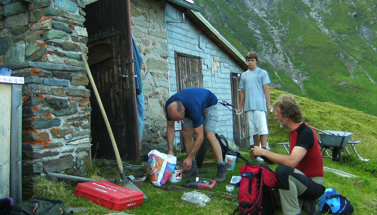 Umweltbaustelle Gleiwitzer Hütte | © Drexler Magarete