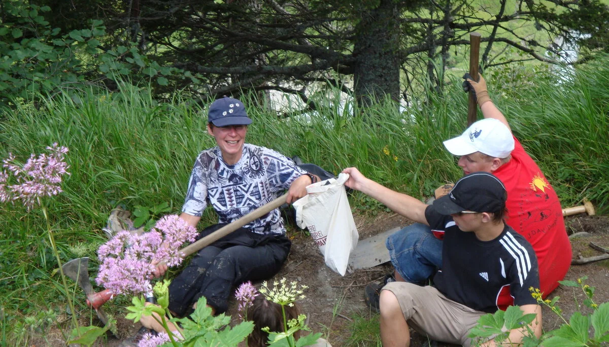 Umweltbaustelle Gleiwitzer Hütte | © Drexler Magarete
