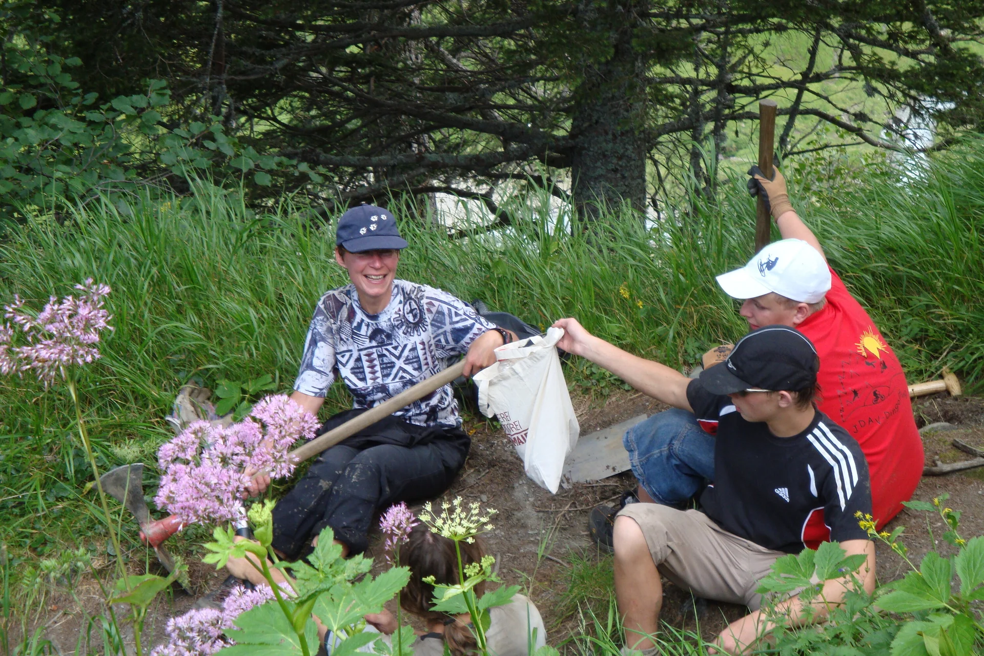 Umweltbaustelle Gleiwitzer Hütte | © Drexler Magarete