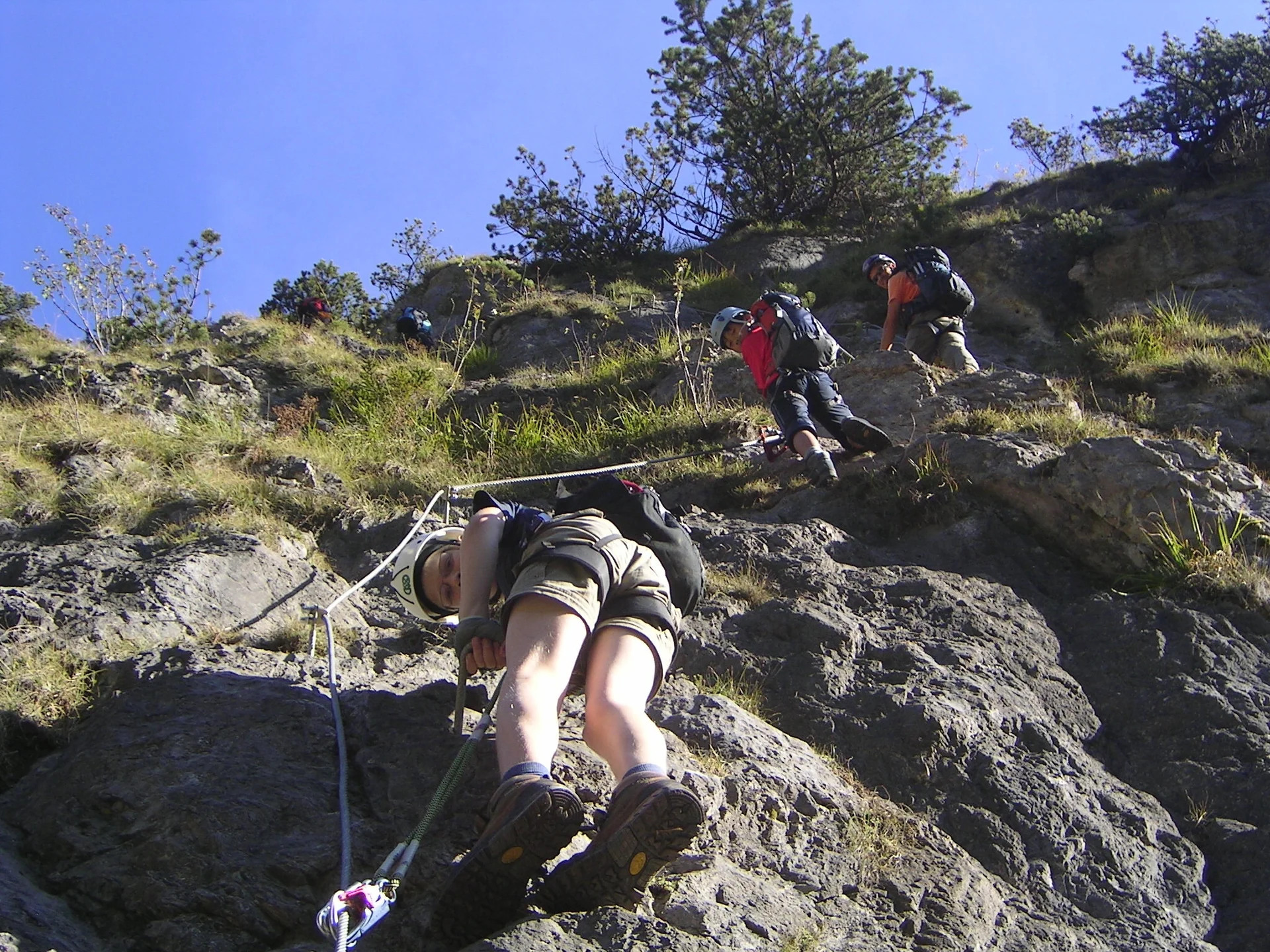 Klettersteigtour auf den Grünstein | © Widl Konrad
