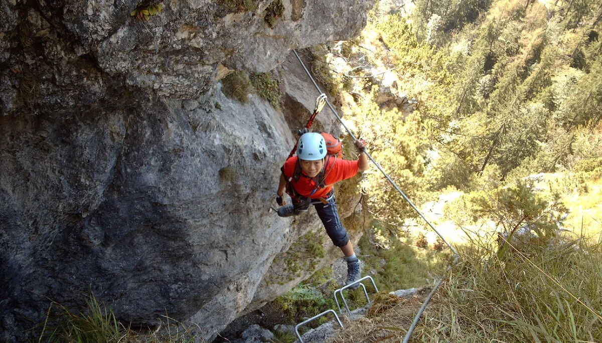 Klettersteigtour auf den Grünstein | © Widl Konrad