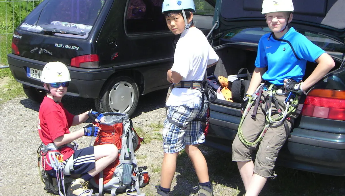 Klettersteigkurs der Jugendgruppe | © Widl Konrad