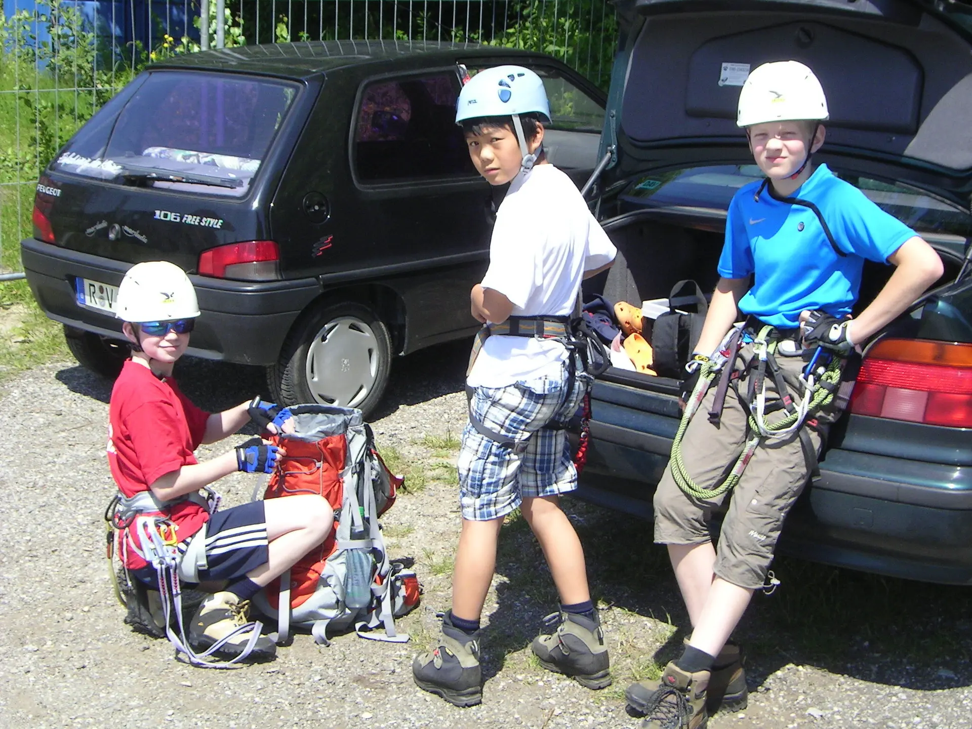 Klettersteigkurs der Jugendgruppe | © Widl Konrad