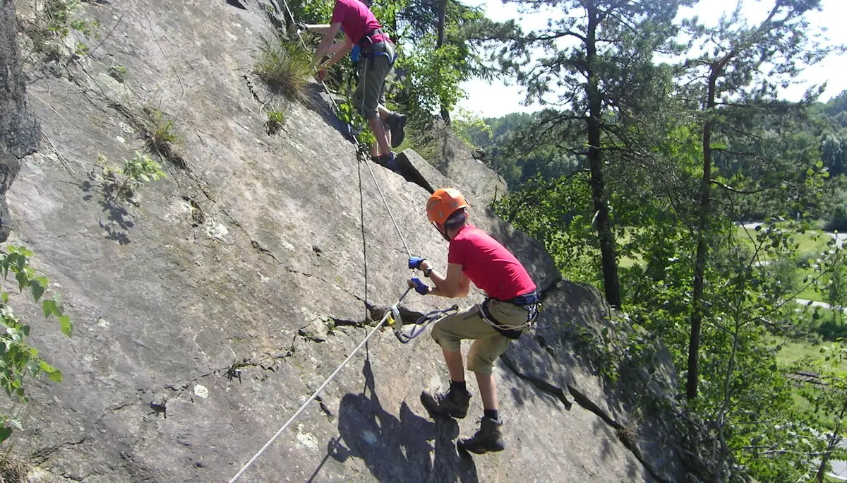 Klettersteigkurs der Jugendgruppe | © Widl Konrad