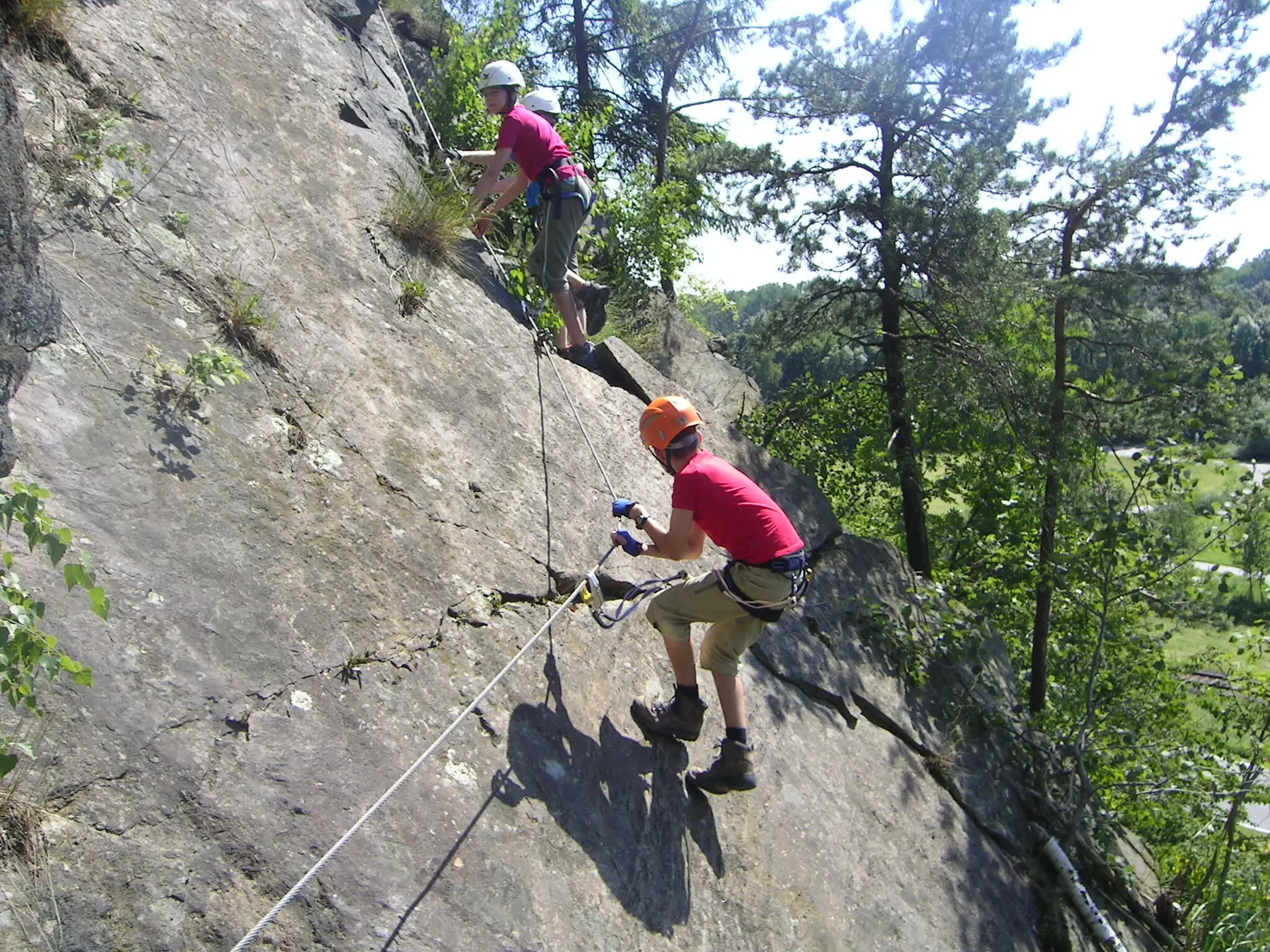 Klettersteigkurs der Jugendgruppe | © Widl Konrad
