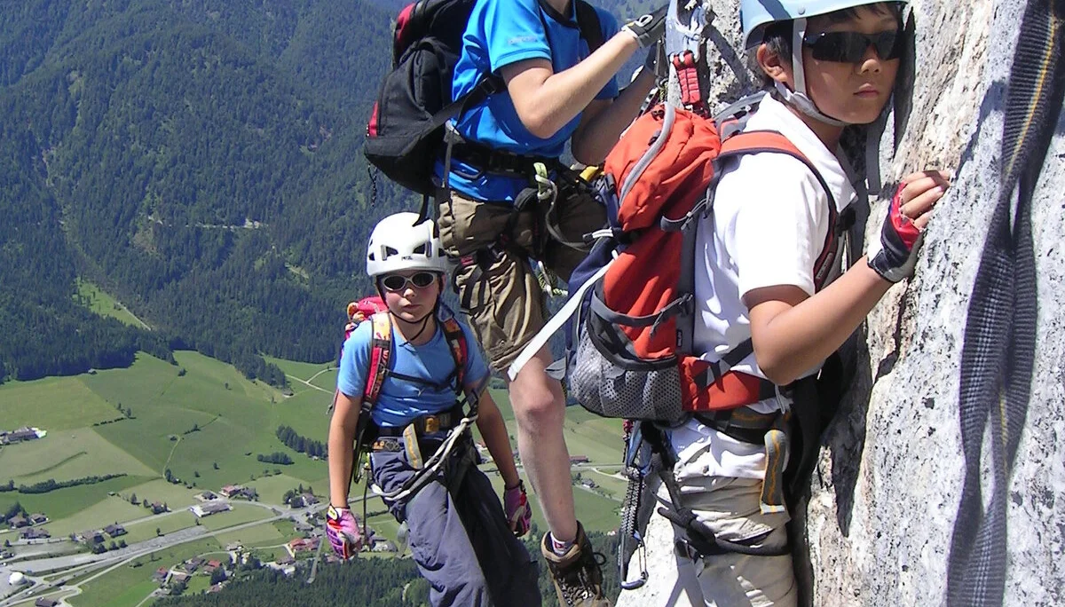 Klettersteigkurs der Jugendgruppe | © Widl Konrad