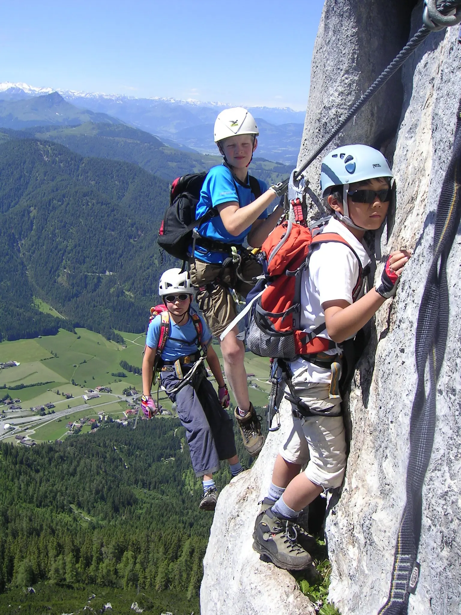 Klettersteigkurs der Jugendgruppe | © Widl Konrad