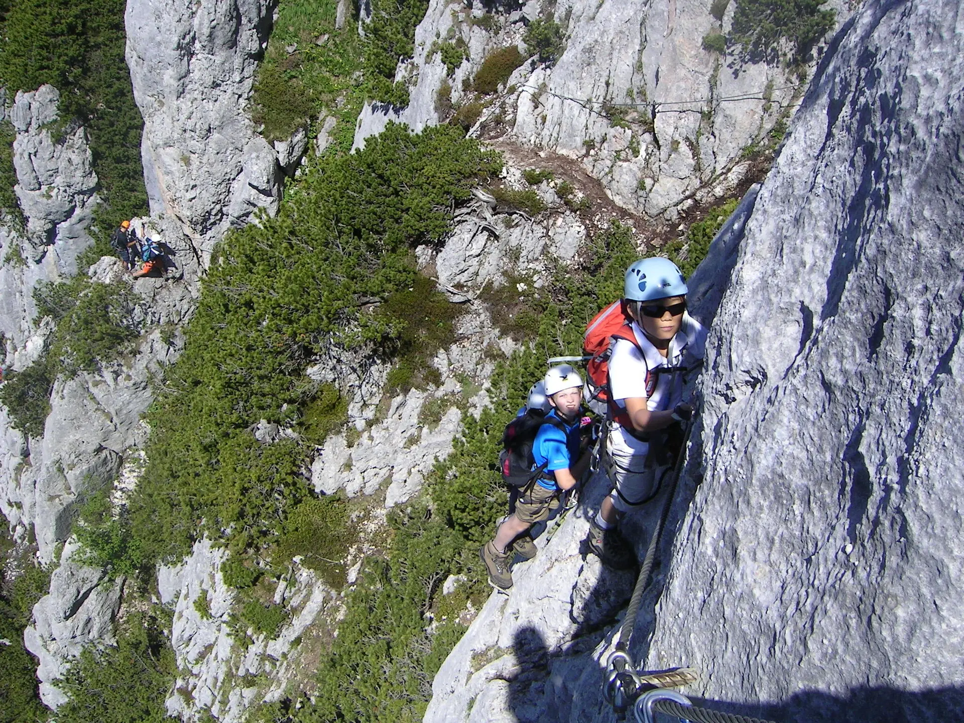 Klettersteigkurs der Jugendgruppe | © Widl Konrad