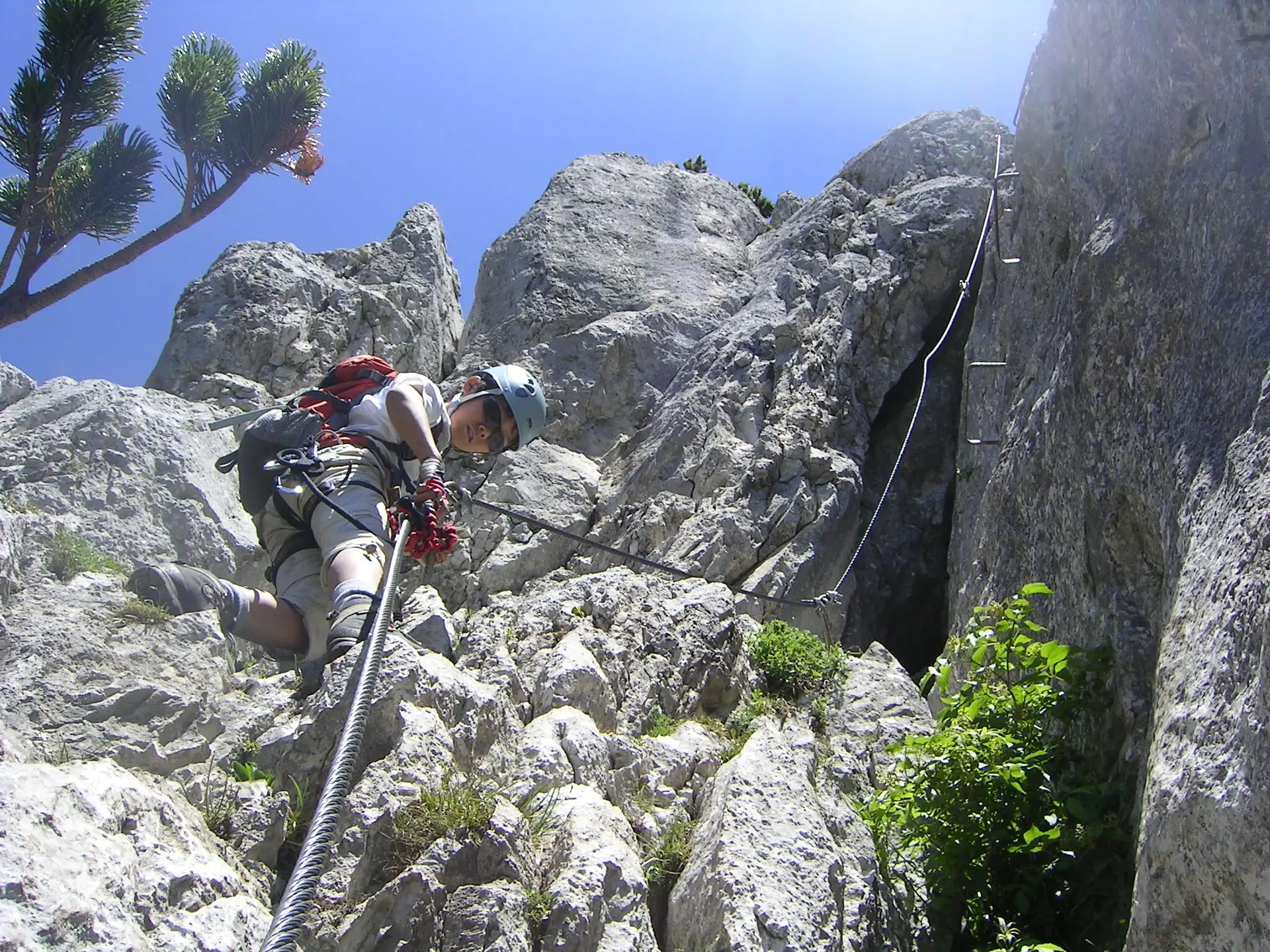 Klettersteigkurs der Jugendgruppe | © Widl Konrad