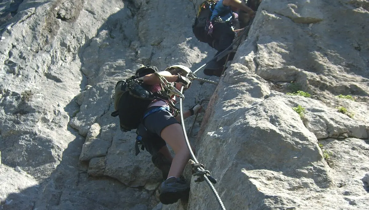 Klettersteigkurs der Jugendgruppe | © Widl Konrad
