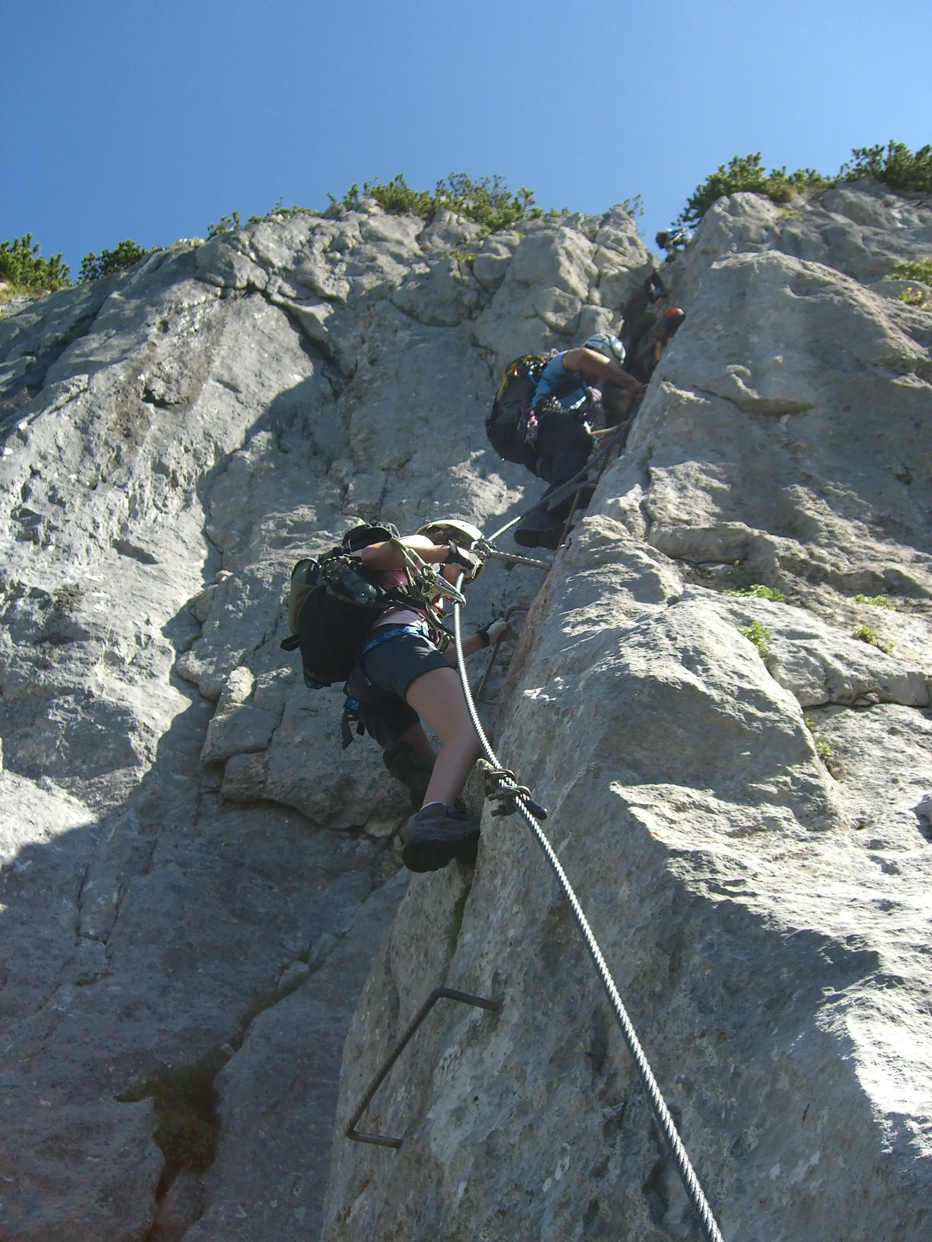 Klettersteigkurs der Jugendgruppe | © Widl Konrad