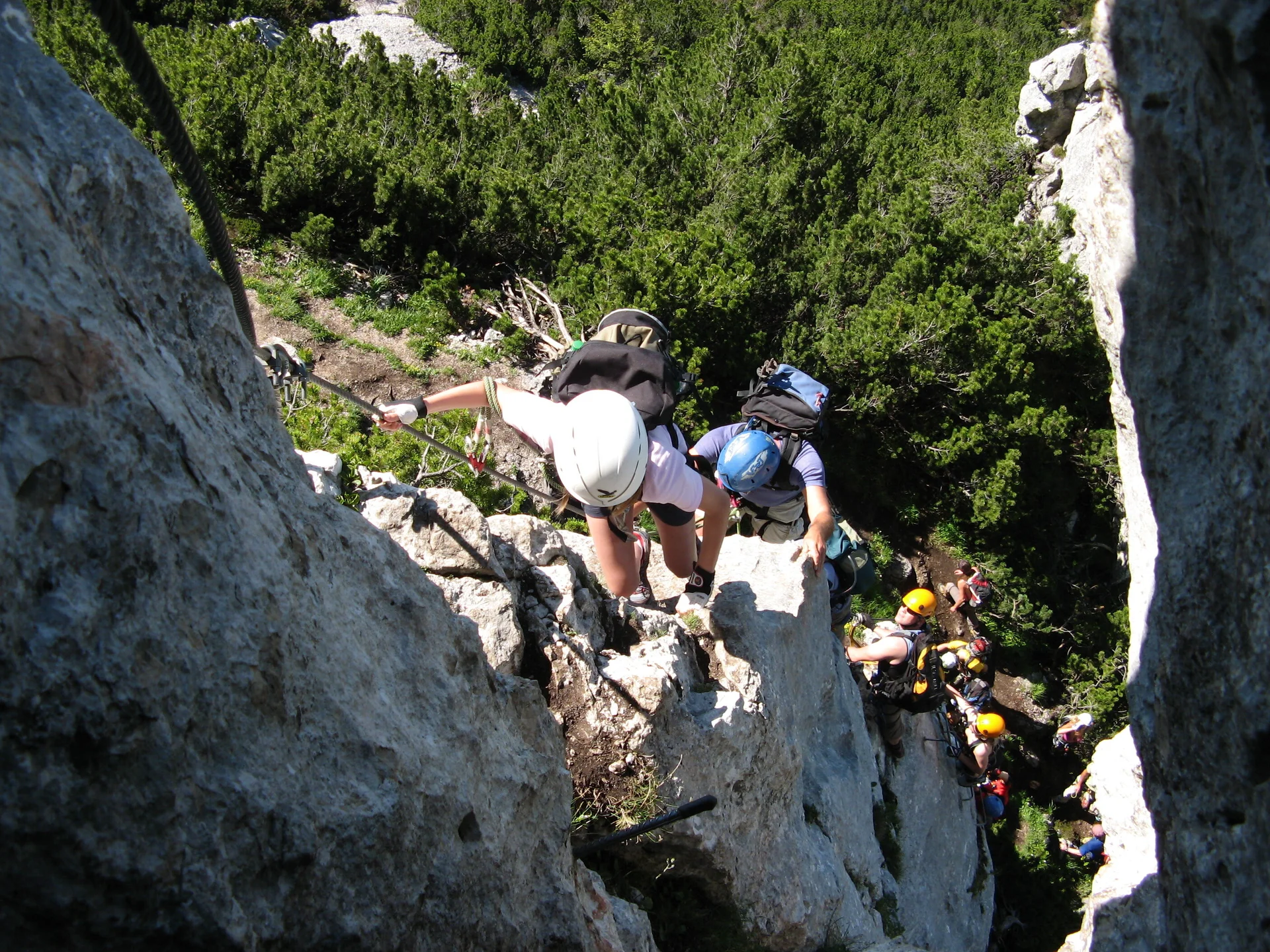 Klettersteigkurs der Jugendgruppe | © Widl Konrad