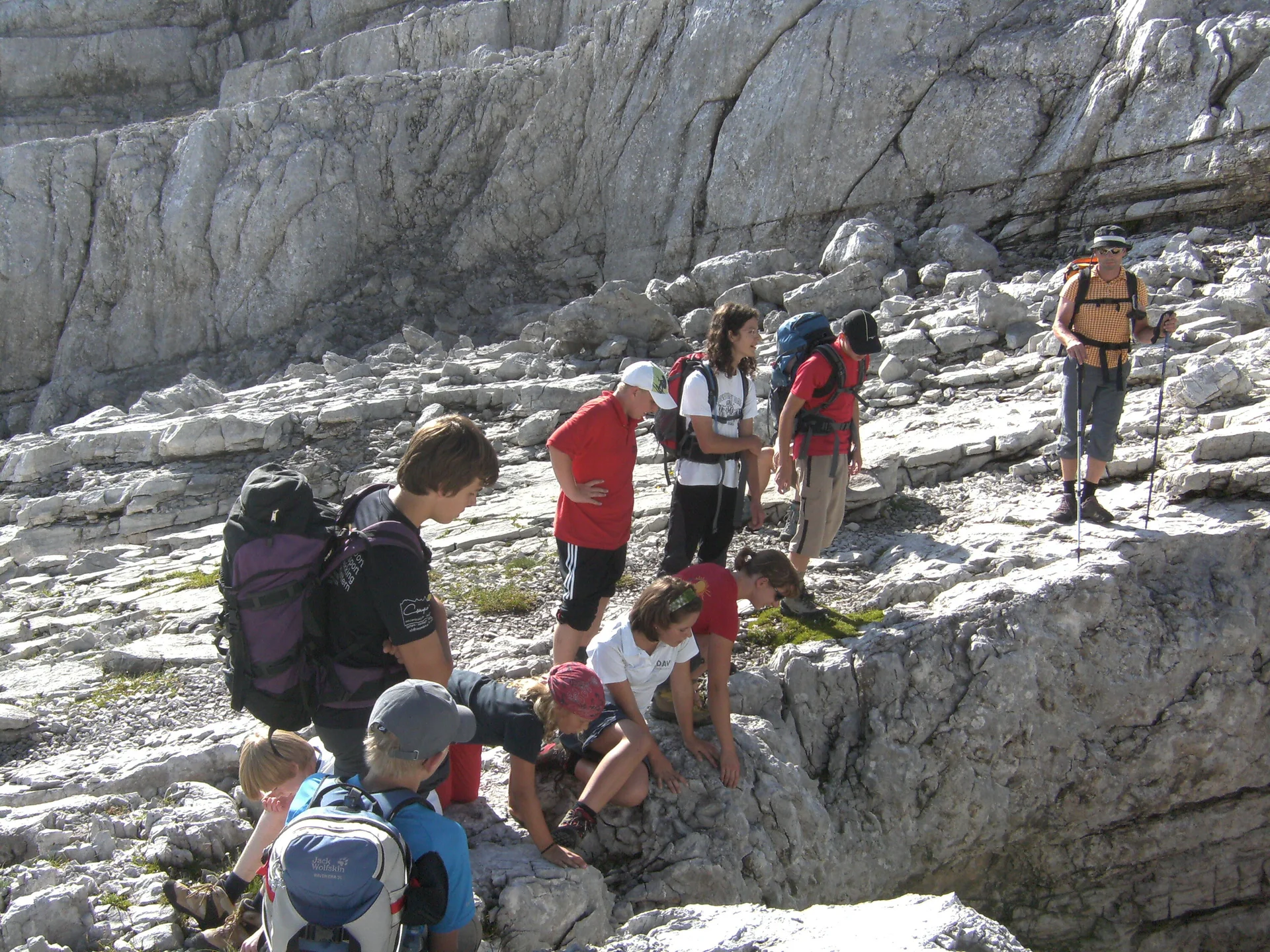 Beim Klettern in den Loferer Steinbergen | © Drexler Magarete