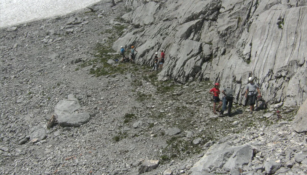 Beim Klettern in den Loferer Steinbergen | © Drexler Magarete