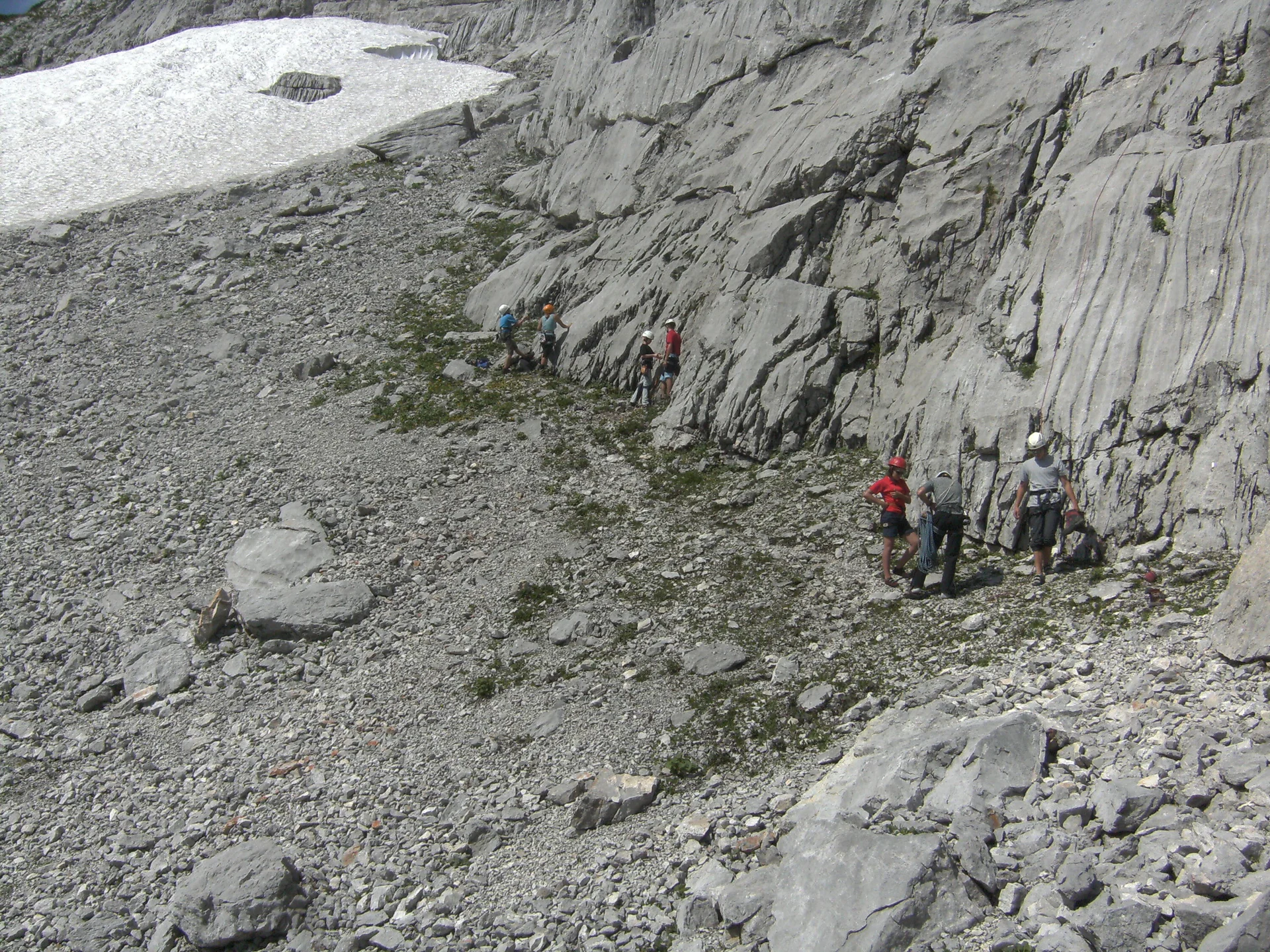 Beim Klettern in den Loferer Steinbergen | © Drexler Magarete