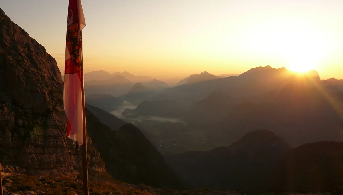 Beim Klettern in den Loferer Steinbergen | © Drexler Magarete