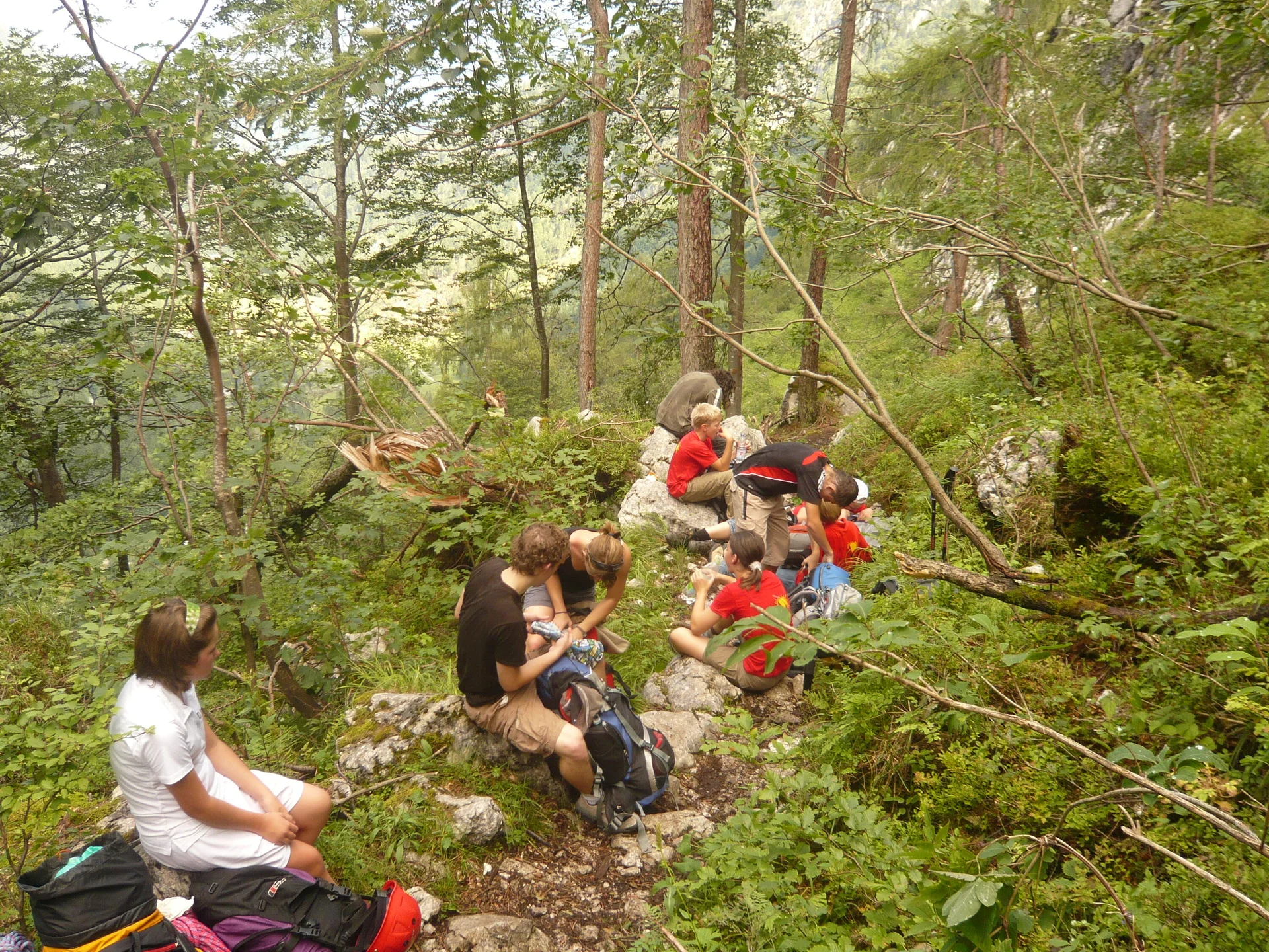 Beim Klettern in den Loferer Steinbergen | © Drexler Magarete