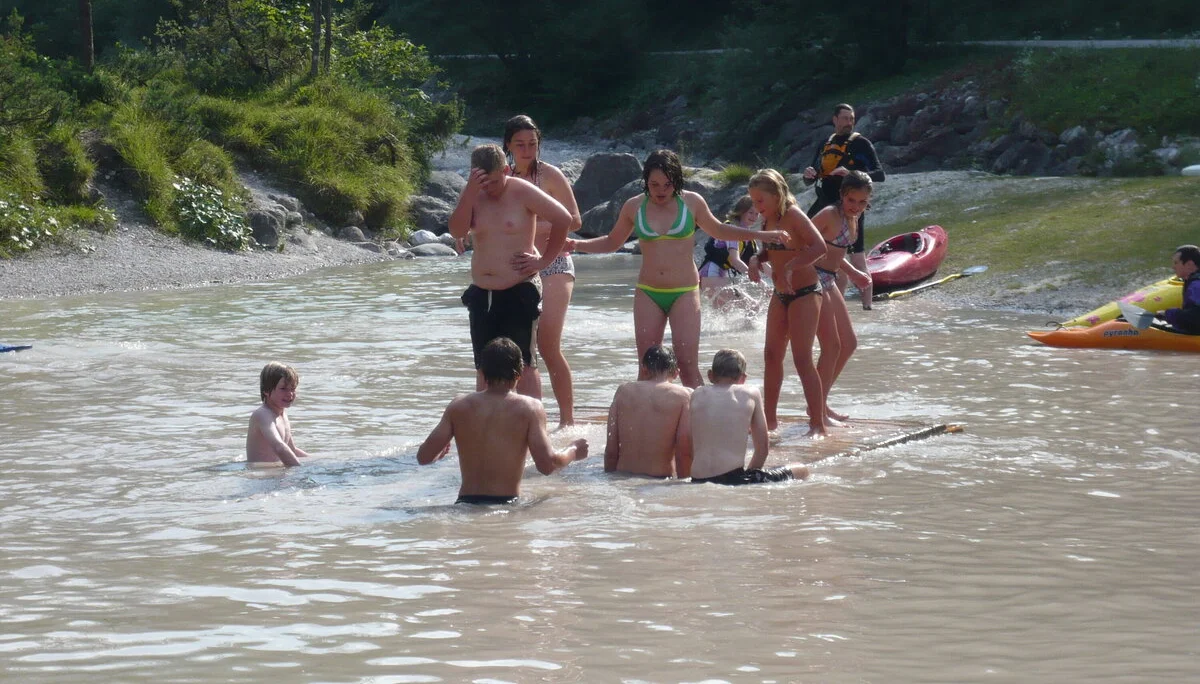 Beim Klettern in den Loferer Steinbergen | © Drexler Magarete