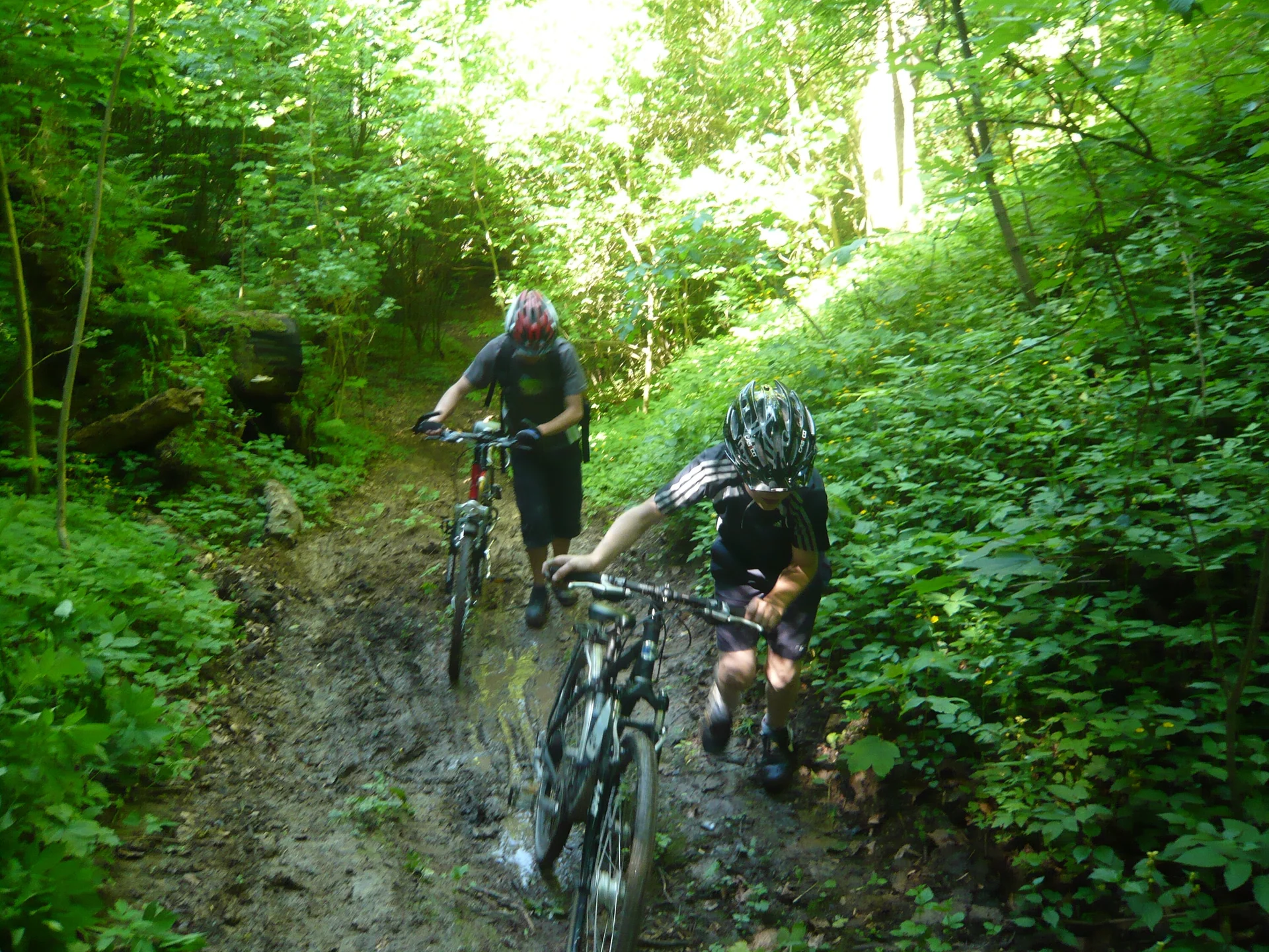Mountainbike in den Isarhangleiten | © Drexler Magarete