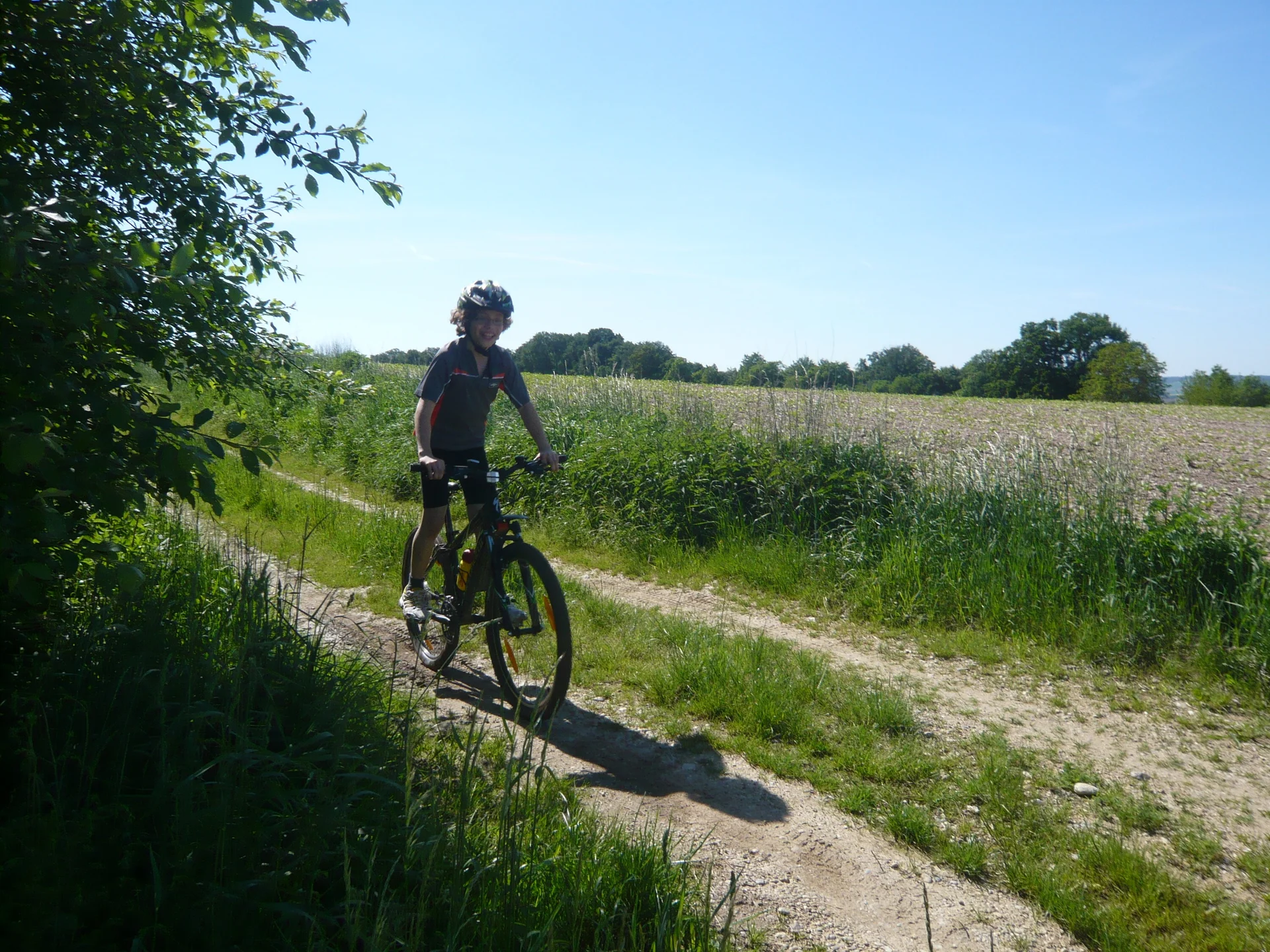 Mountainbike in den Isarhangleiten | © Drexler Magarete