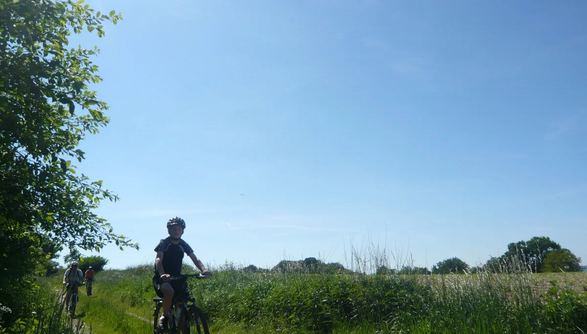 Mountainbike in den Isarhangleiten | © Drexler Magarete