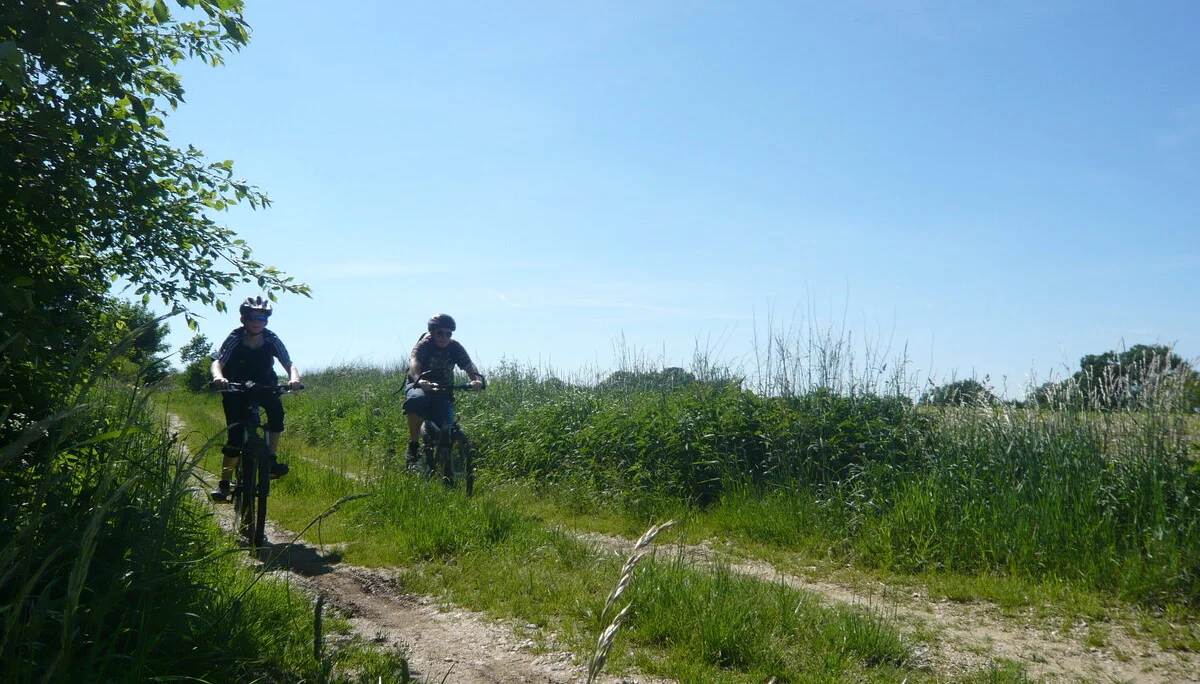 Mountainbike in den Isarhangleiten | © Drexler Magarete