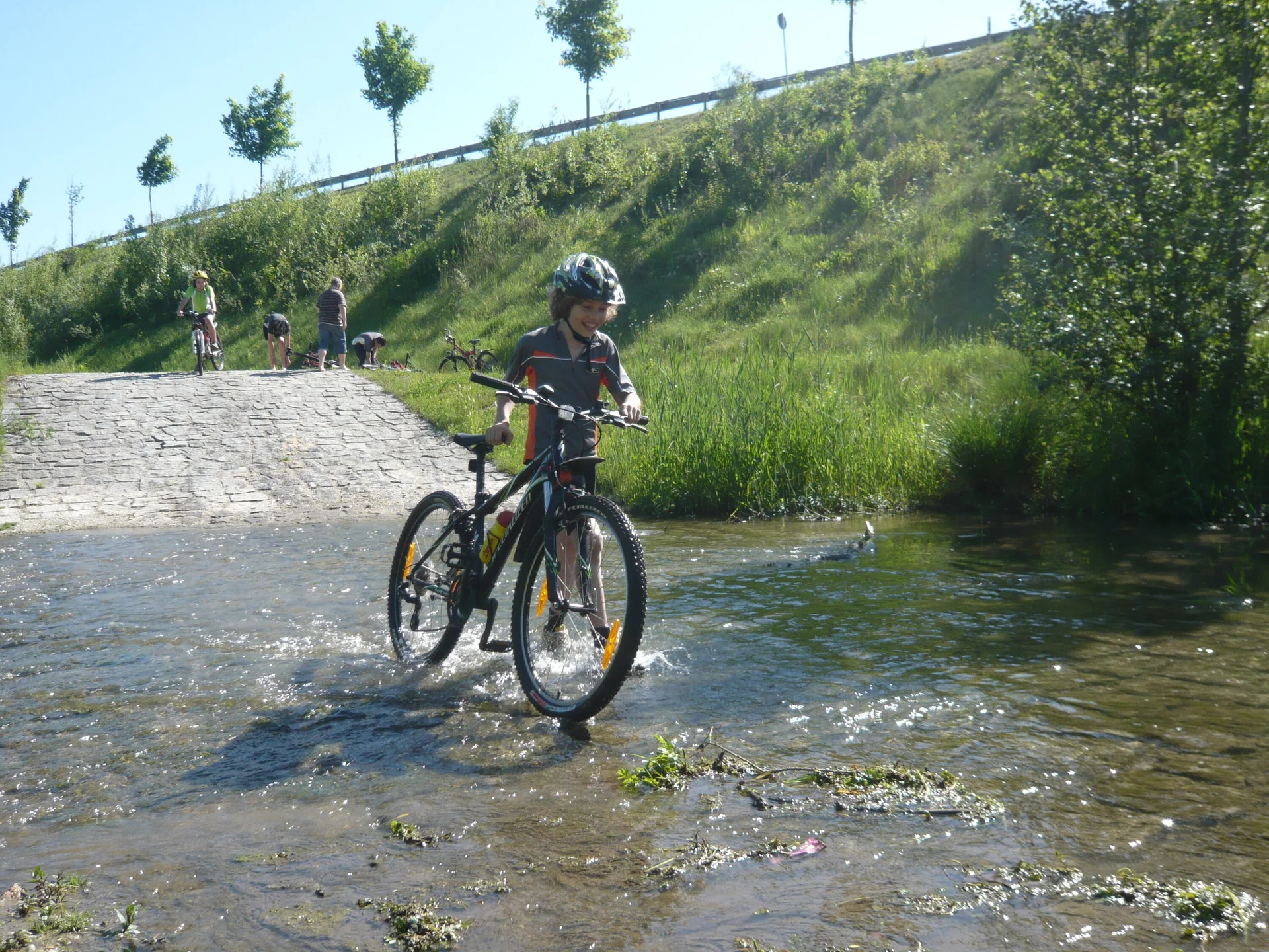 Mountainbike in den Isarhangleiten | © Drexler Magarete