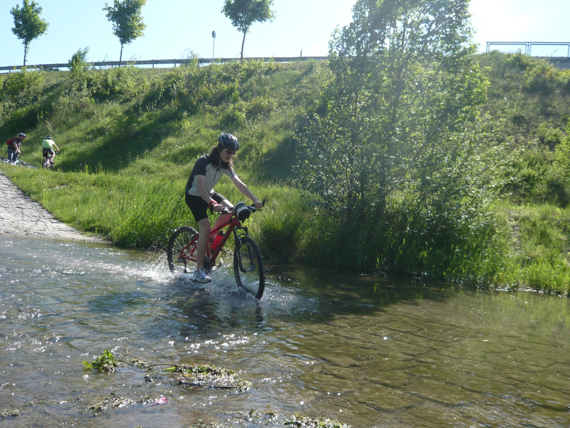 Mountainbike in den Isarhangleiten | © Drexler Magarete