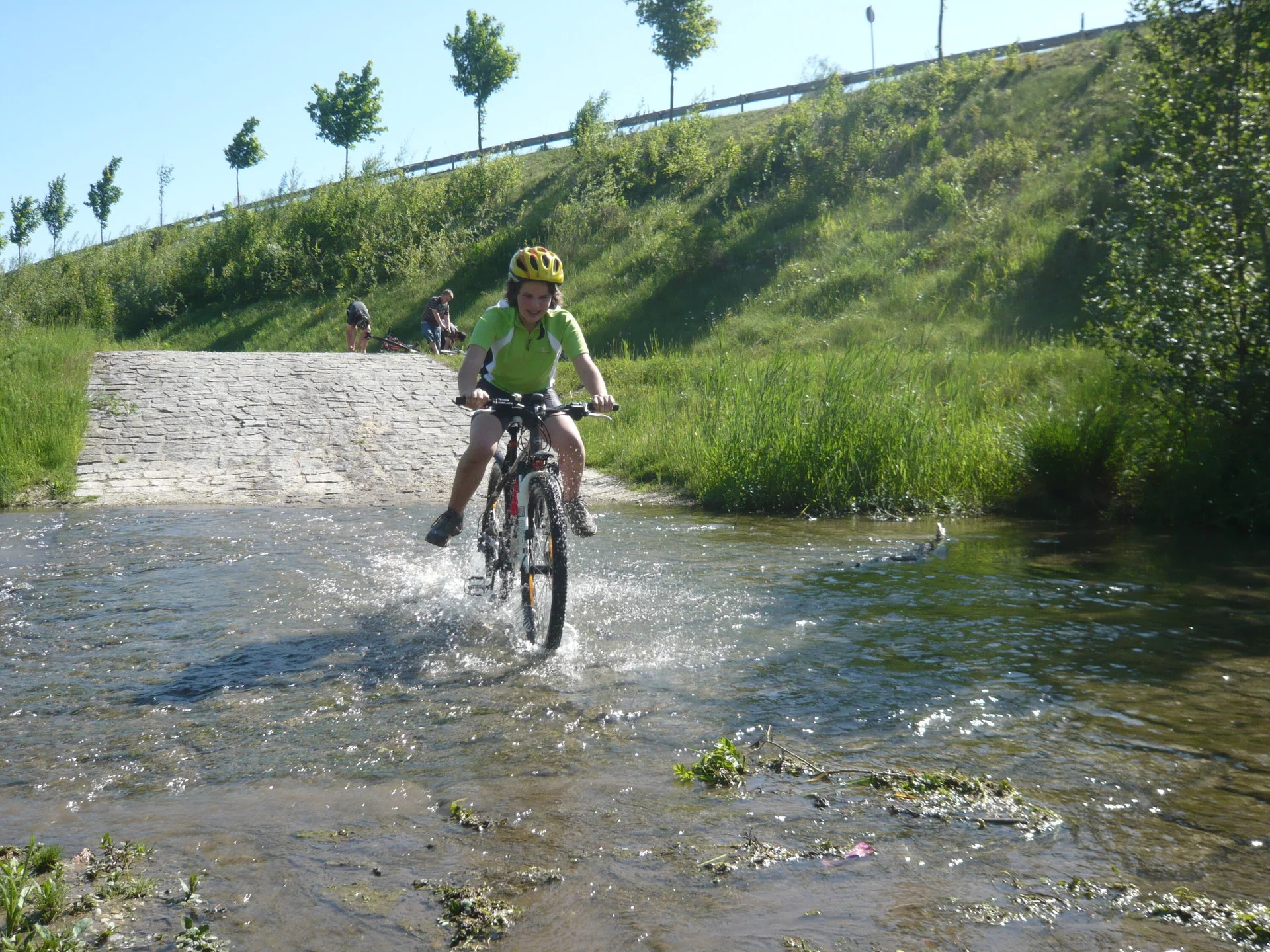 Mountainbike in den Isarhangleiten | © Drexler Magarete