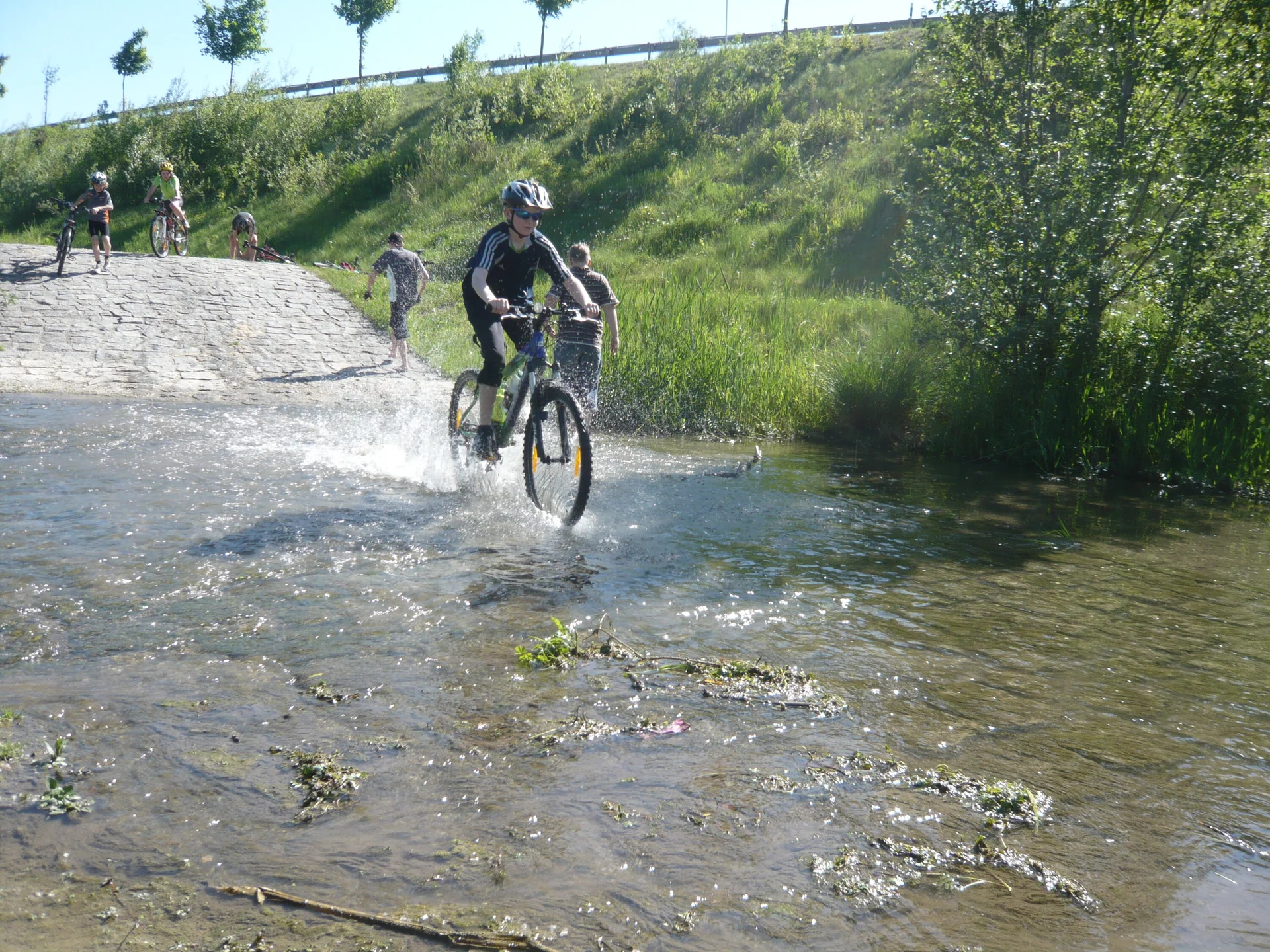 Mountainbike in den Isarhangleiten | © Drexler Magarete