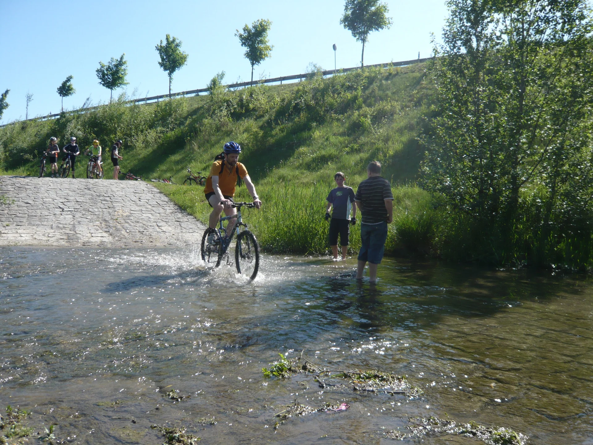 Mountainbike in den Isarhangleiten | © Drexler Magarete