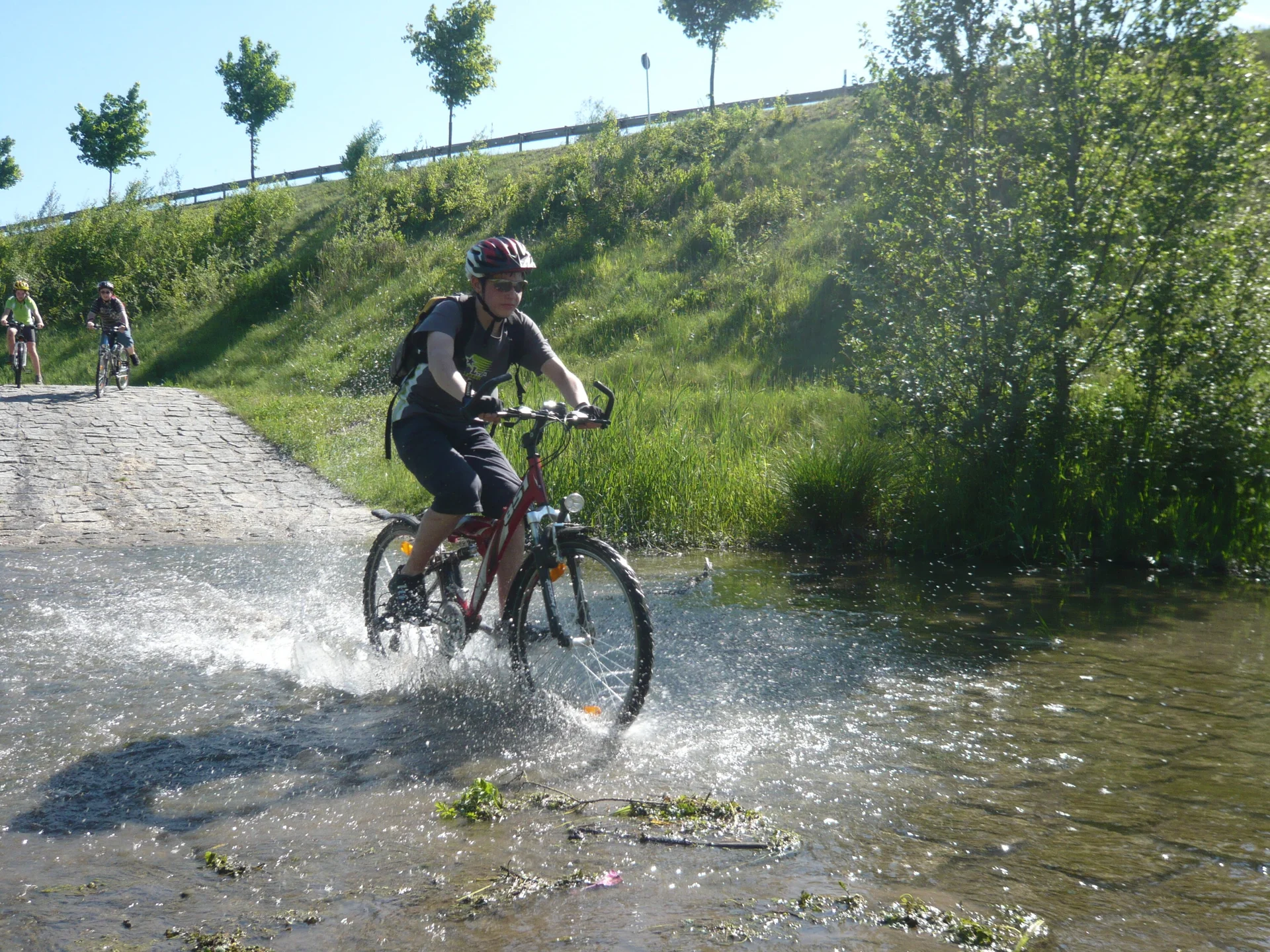 Mountainbike in den Isarhangleiten | © Drexler Magarete