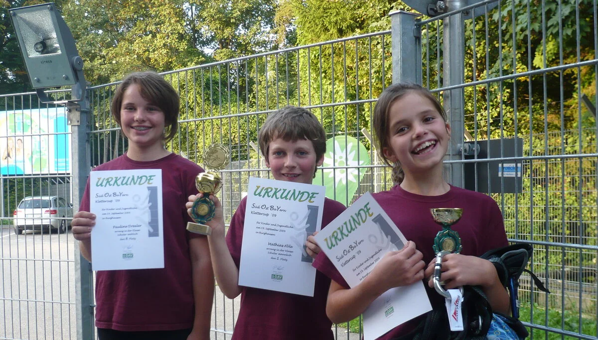 Beim SOBY Klettercup in Burghausen | © Drexler Magarete