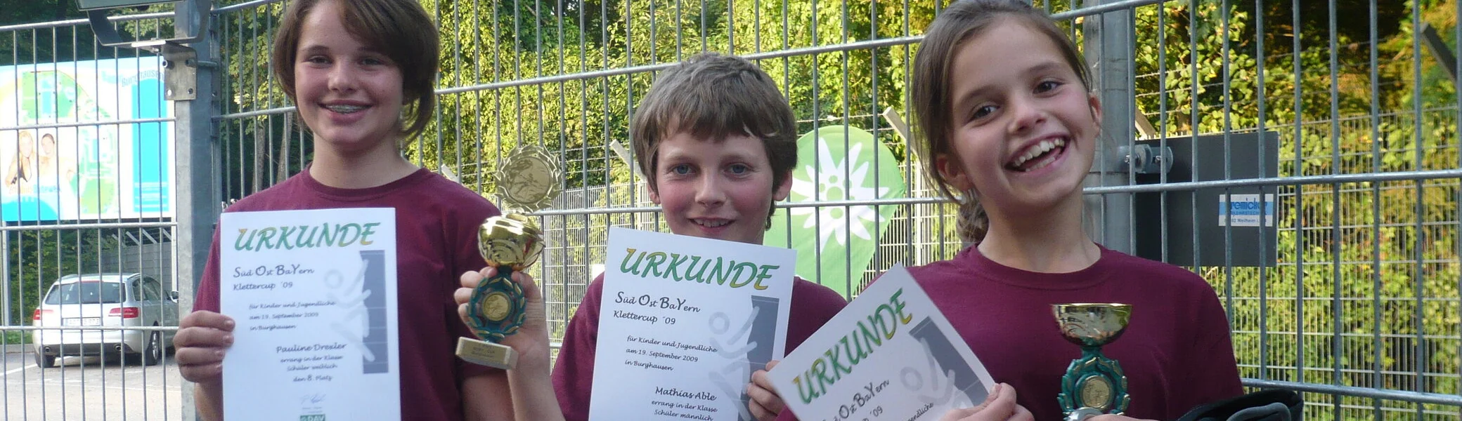 Beim SOBY Klettercup in Burghausen | © Drexler Magarete