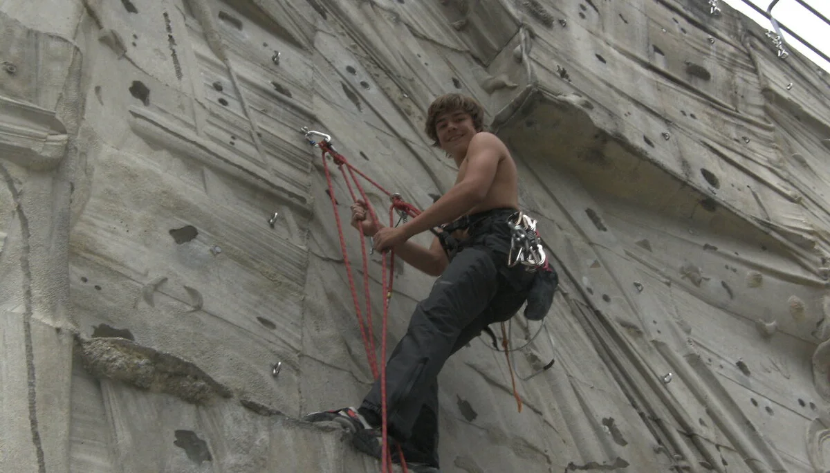 In der DAV Kletteranlage München/Thalkirchen | © Drexler Magarete