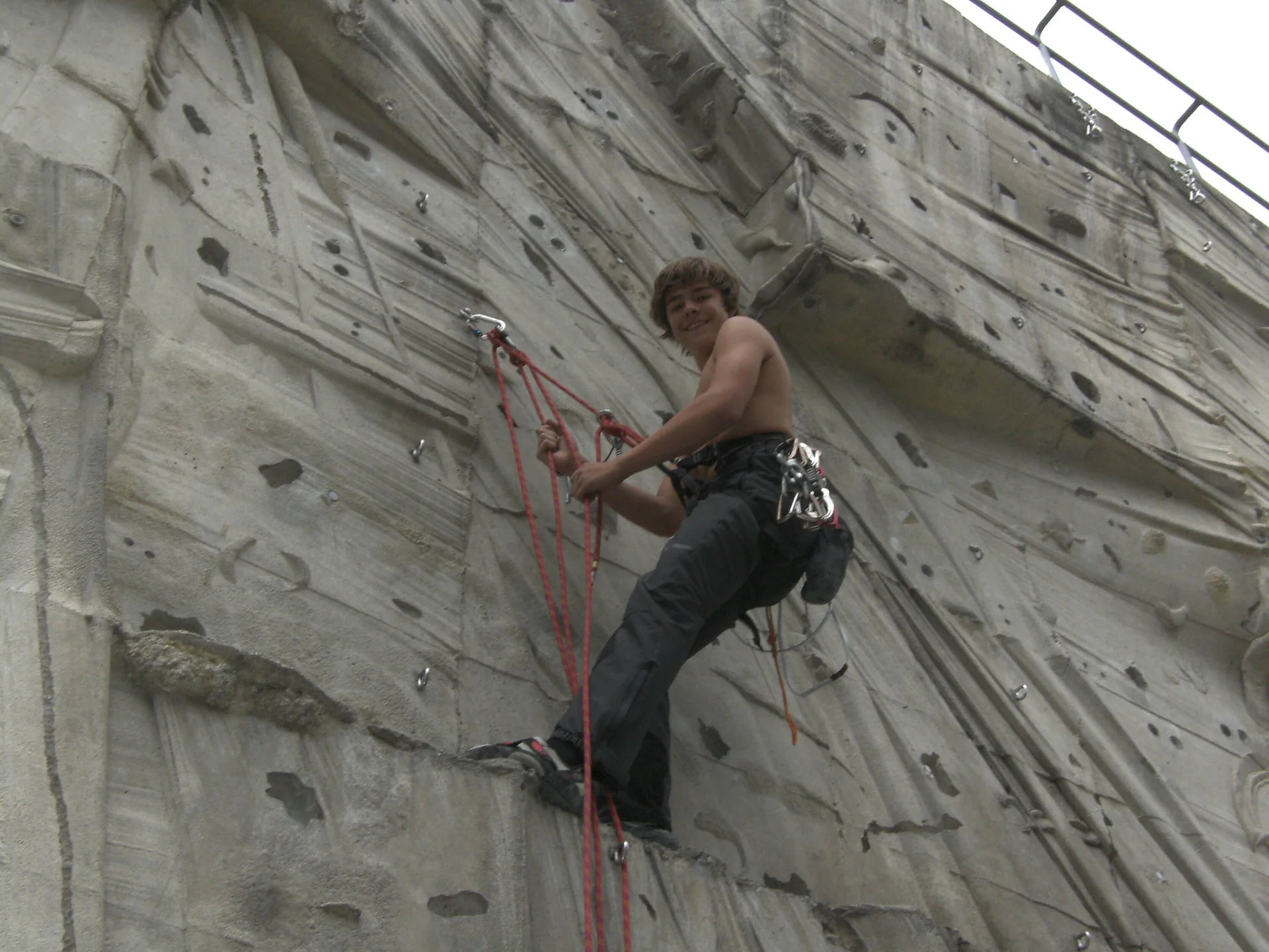 In der DAV Kletteranlage München/Thalkirchen | © Drexler Magarete
