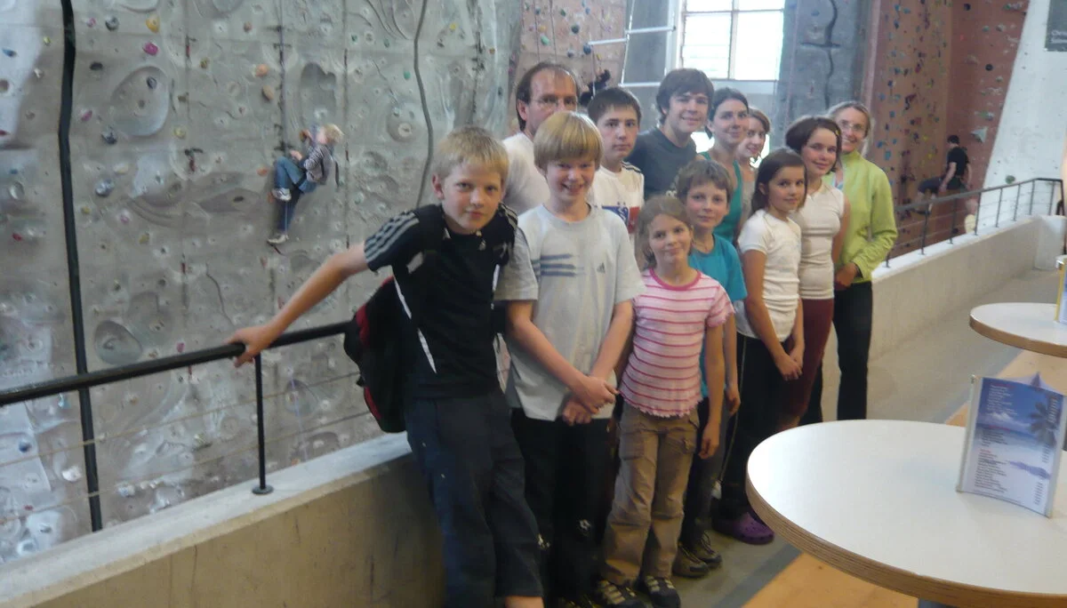 In der DAV Kletteranlage München/Thalkirchen | © Drexler Magarete