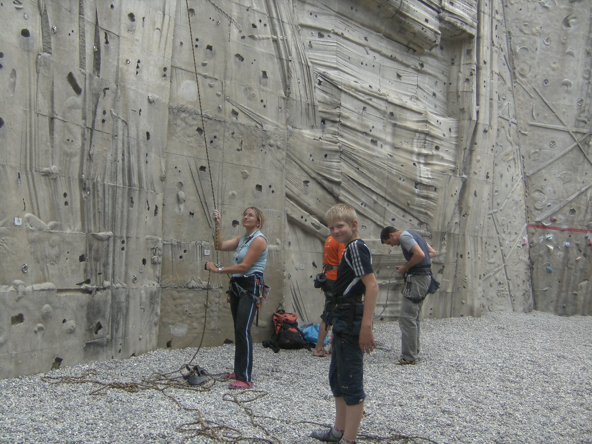 In der DAV Kletteranlage München/Thalkirchen | © Drexler Magarete