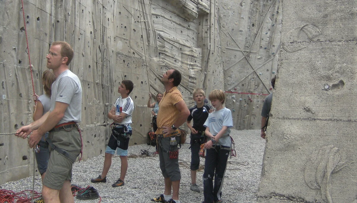 In der DAV Kletteranlage München/Thalkirchen | © Drexler Magarete