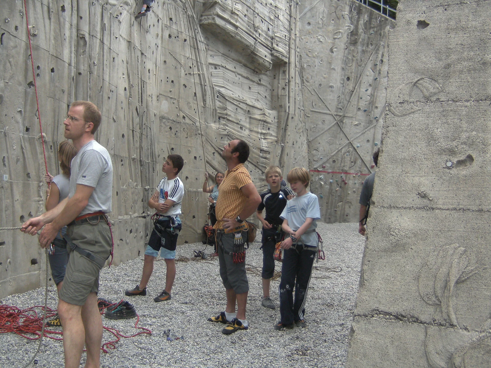 In der DAV Kletteranlage München/Thalkirchen | © Drexler Magarete