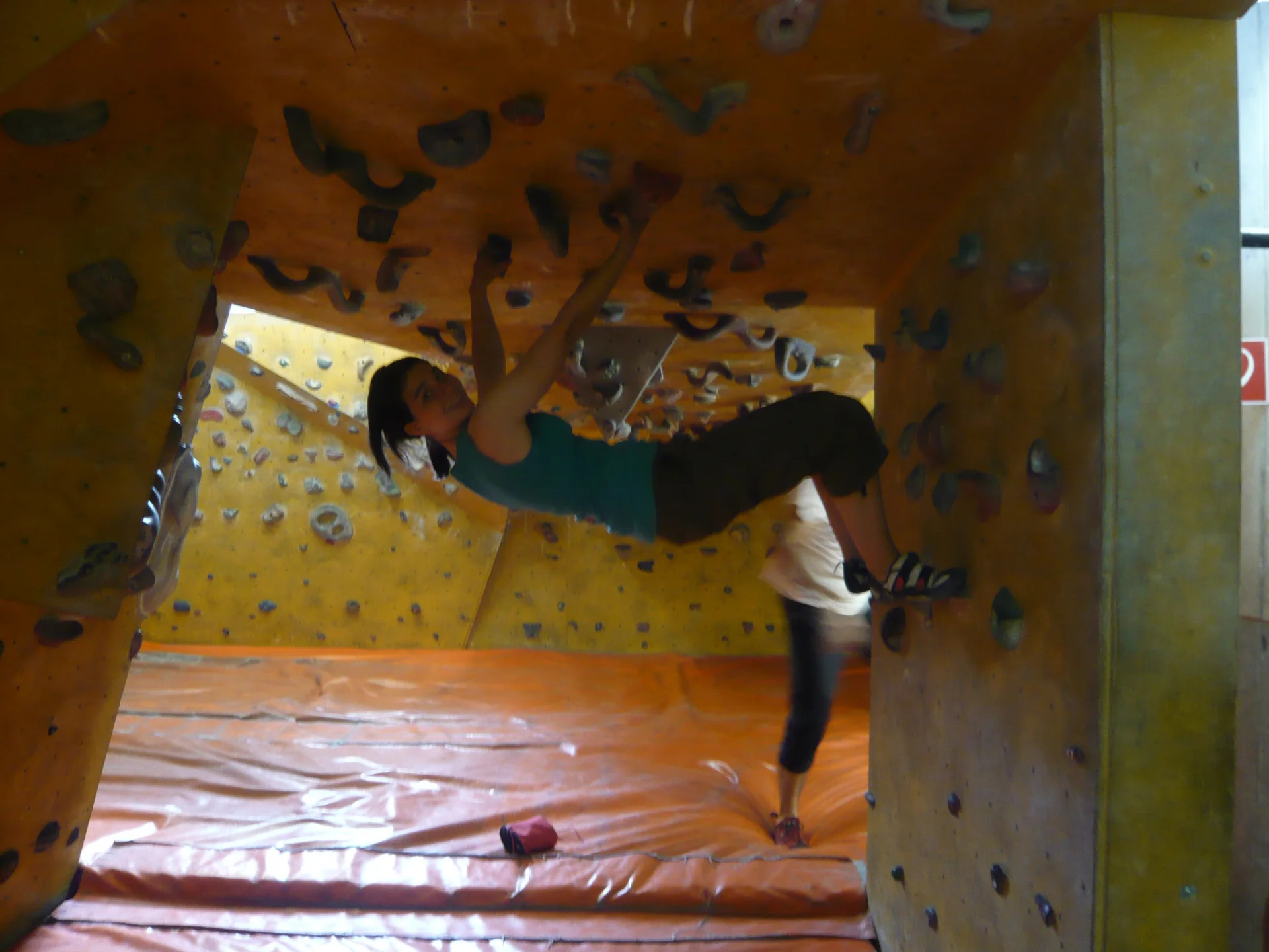 In der DAV Kletteranlage München/Thalkirchen | © Drexler Magarete