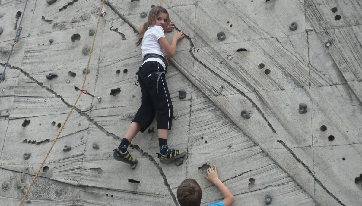 In der DAV Kletteranlage München/Thalkirchen | © Drexler Magarete