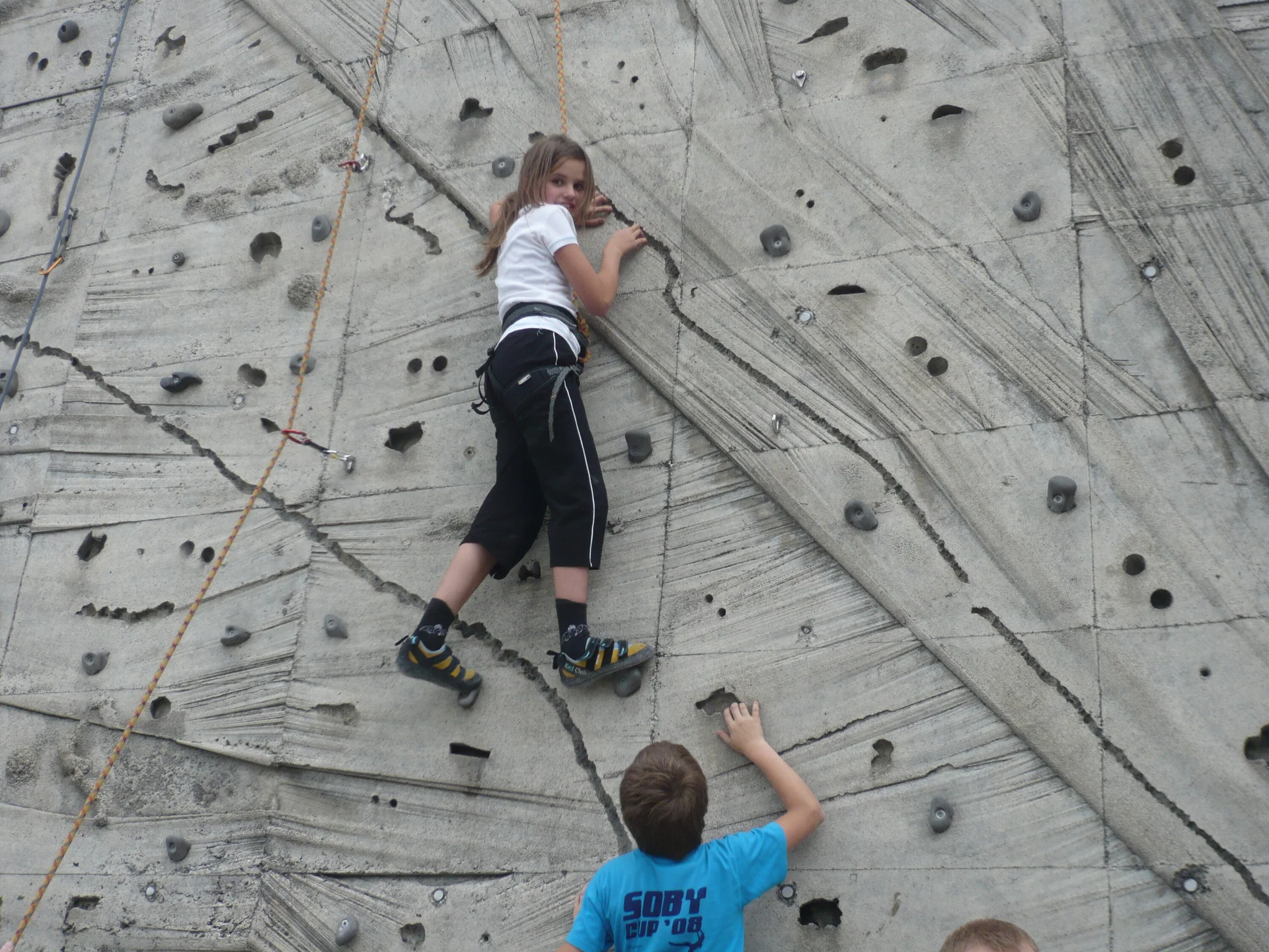 In der DAV Kletteranlage München/Thalkirchen | © Drexler Magarete