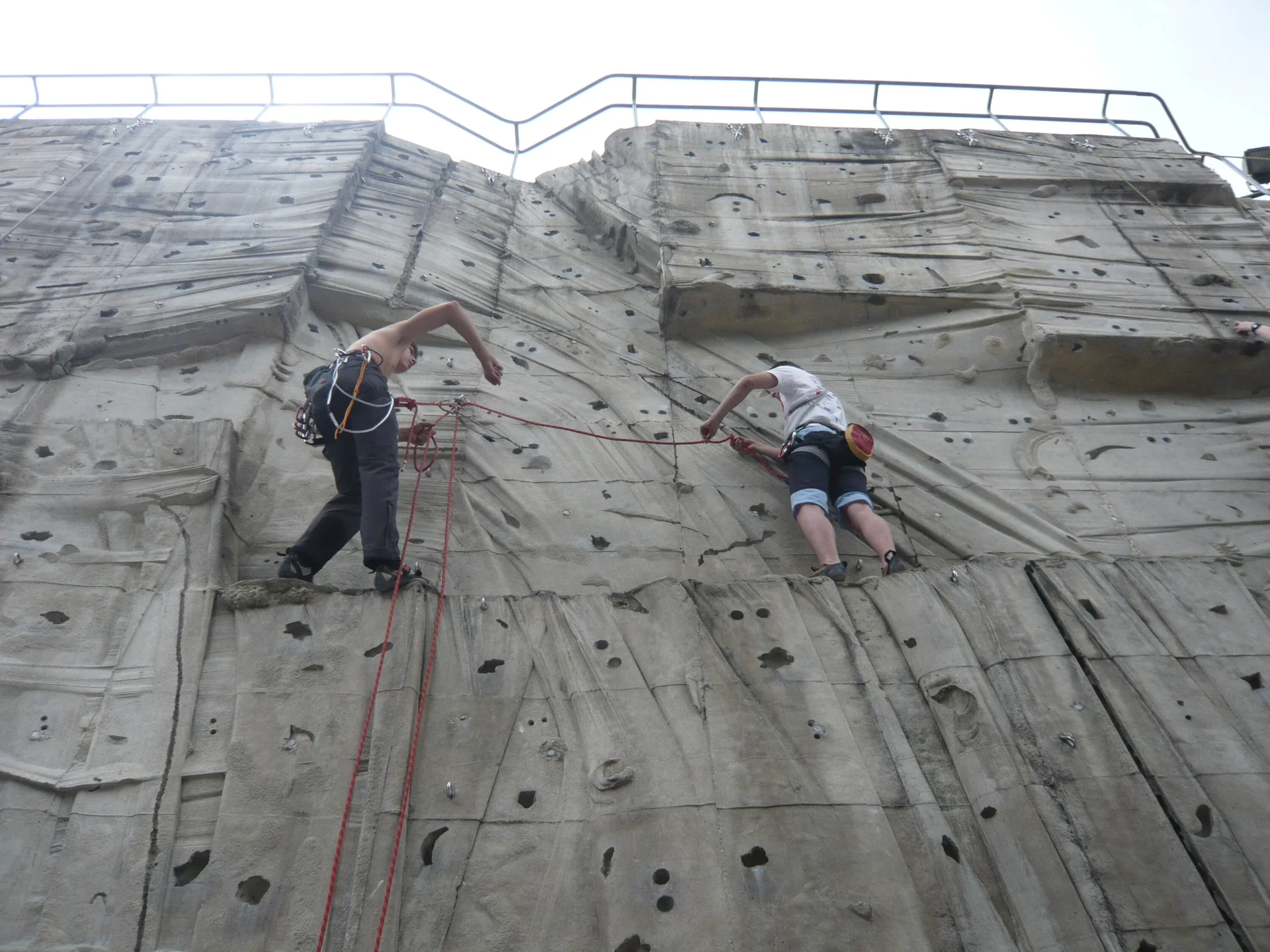 In der DAV Kletteranlage München/Thalkirchen | © Drexler Magarete